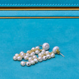 Pearl Cascade Dangle Earrings
