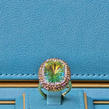 Golden Radiance Ring in Green