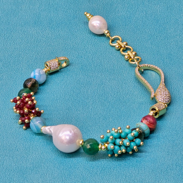 Mexico inspired Bohemian Lux bracelet