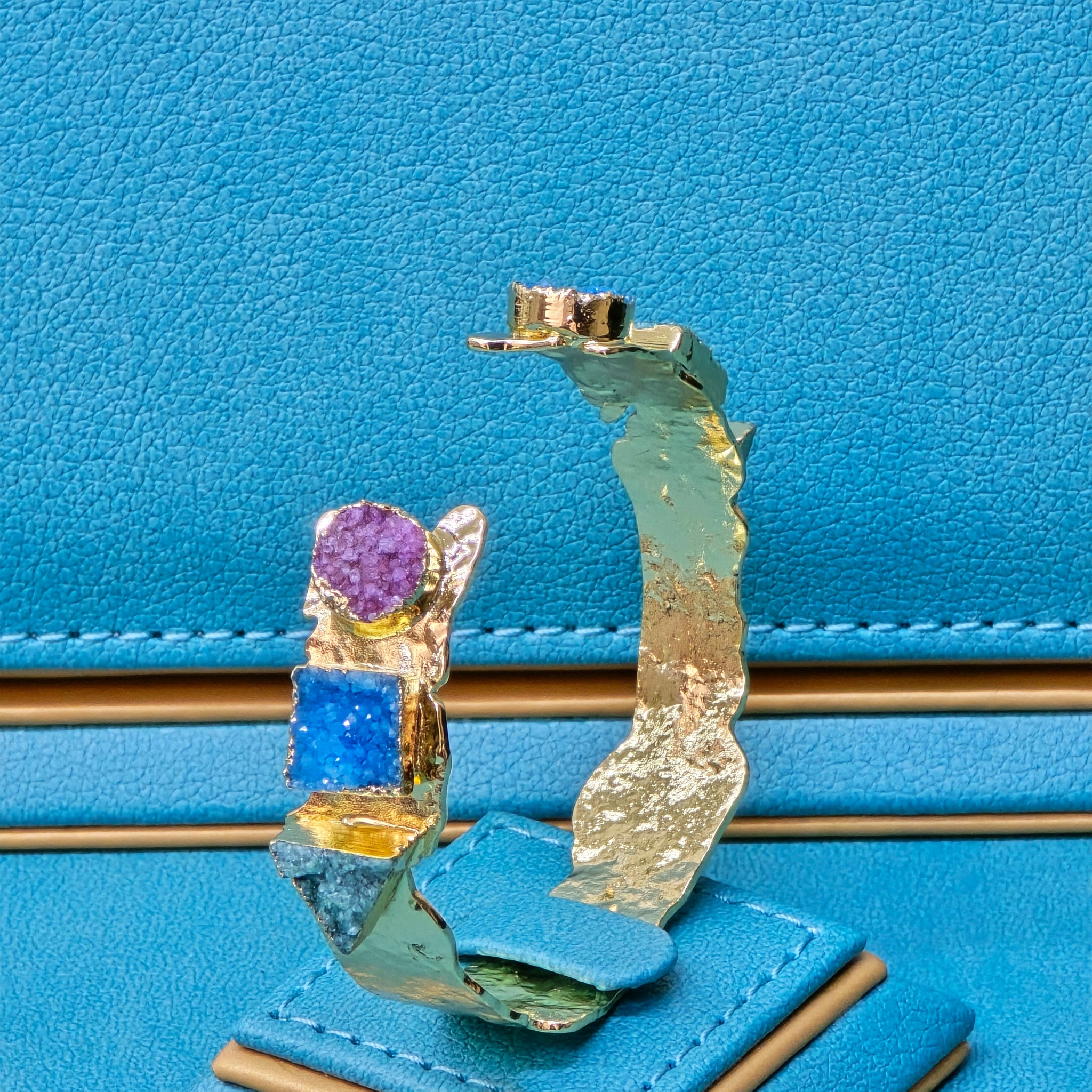 Dazzling Druzy Agate Bangle