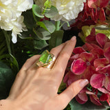 Green Icy Dream Ring