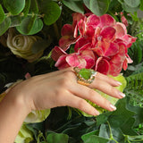 Green Icy Dream Ring