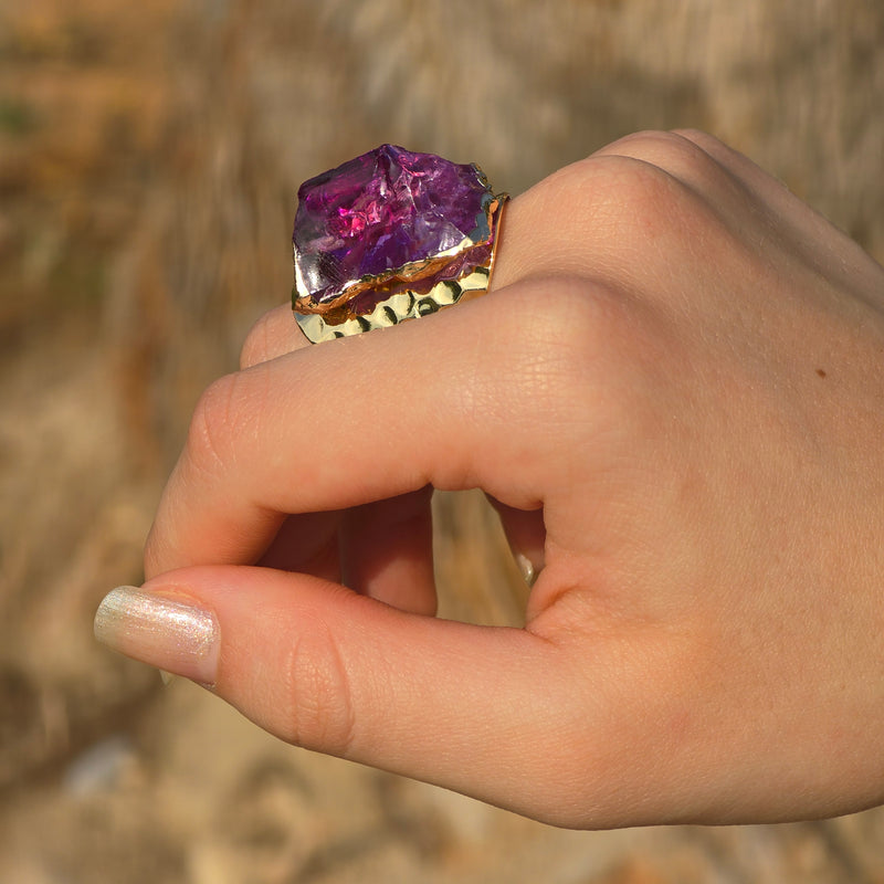 Purple Icy Dream Ring