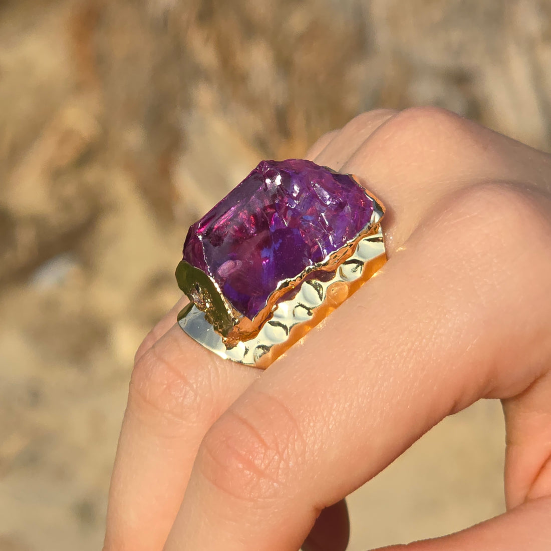Purple Icy Dream Ring