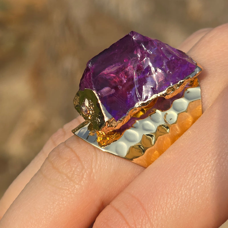 Purple Icy Dream Ring
