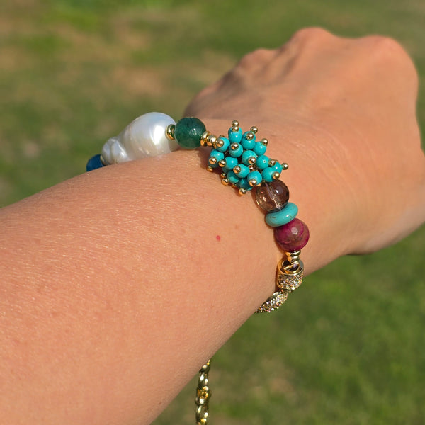 Mexico inspired Bohemian Lux bracelet